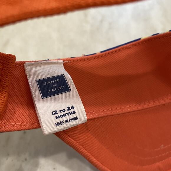 Janie And Jack Tropical Visor Hat 12-24M - Picture 5 of 5